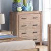 Tallboy with 4 Storage Drawers Assembled Solid Wooden