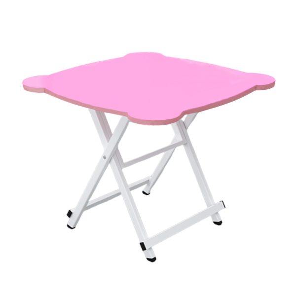 Minimalist Cat Ear Folding Table Indoor Outdoor Portable Stall Desk Home Decor