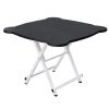 Minimalist Cat Ear Folding Table Indoor Outdoor Portable Stall Desk Home Decor