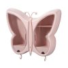 Butterfly Shape Wall-Mounted Makeup Organiser Dustproof Waterproof Bathroom Storage Box Home Decor