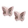 Butterfly Shape Wall-Mounted Makeup Organiser Dustproof Waterproof Bathroom Storage Box Home Decor