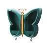 Butterfly Shape Wall-Mounted Makeup Organiser Dustproof Waterproof Bathroom Storage Box Home Decor
