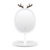 Antler LED Light Makeup Mirror Magnification Tabletop Vanity Home Decor