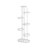 Round Metal Plant Rack Flowerpot Storage Display Stand Holder Home Garden Decor