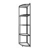 Steel Triangular  Corner Stand Multi-Functional Shelves Portable Storage Organizer