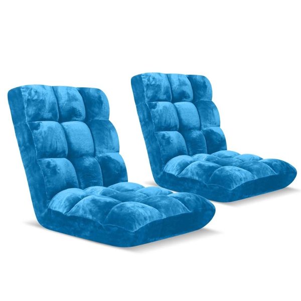 Floor Recliner Folding Lounge Sofa Futon Couch Folding Chair Cushion