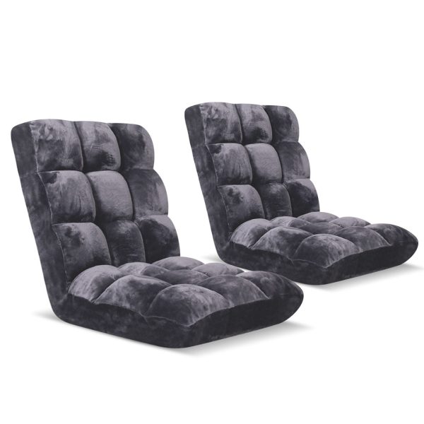 Floor Recliner Folding Lounge Sofa Futon Couch Folding Chair Cushion