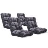 Floor Recliner Folding Lounge Sofa Futon Couch Folding Chair Cushion