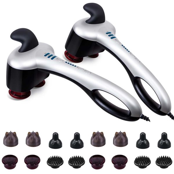 Portable Handheld Massager Soothing Heat Stimulate Blood Flow Foot Shoulder
