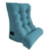 Triangular Wedge Lumbar Pillow Headboard Backrest Sofa Bed Cushion Home Decor