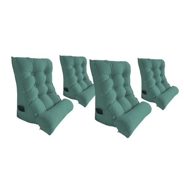 Triangular Wedge Lumbar Pillow Headboard Backrest Sofa Bed Cushion Home Decor