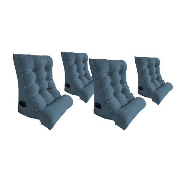 Triangular Wedge Lumbar Pillow Headboard Backrest Sofa Bed Cushion Home Decor