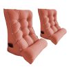 Triangular Wedge Lumbar Pillow Headboard Backrest Sofa Bed Cushion Home Decor