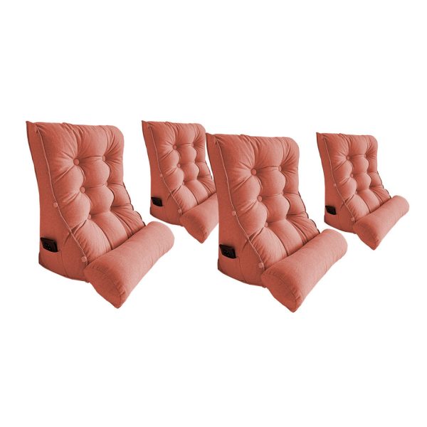 Triangular Wedge Lumbar Pillow Headboard Backrest Sofa Bed Cushion Home Decor