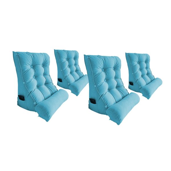Triangular Wedge Lumbar Pillow Headboard Backrest Sofa Bed Cushion Home Decor