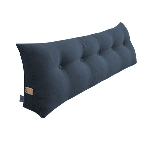 Triangular Wedge Bed Pillow Headboard Backrest Bedside Tatami Cushion Home Decor