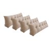 Triangular Wedge Bed Pillow Headboard Backrest Bedside Tatami Cushion Home Decor