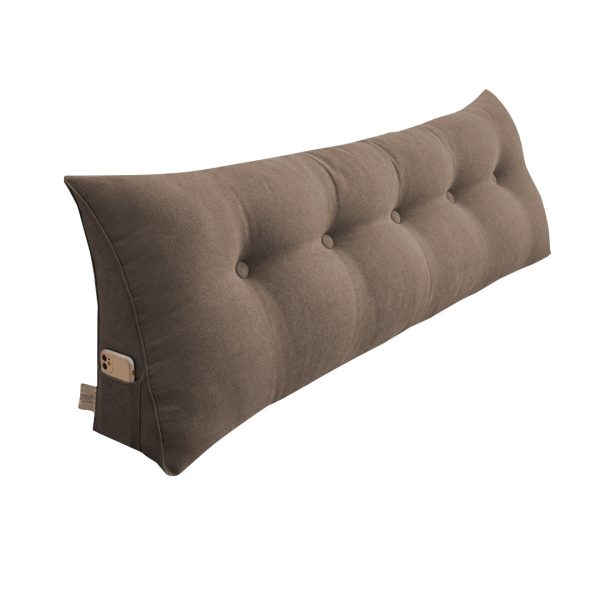 Triangular Wedge Bed Pillow Headboard Backrest Bedside Tatami Cushion Home Decor