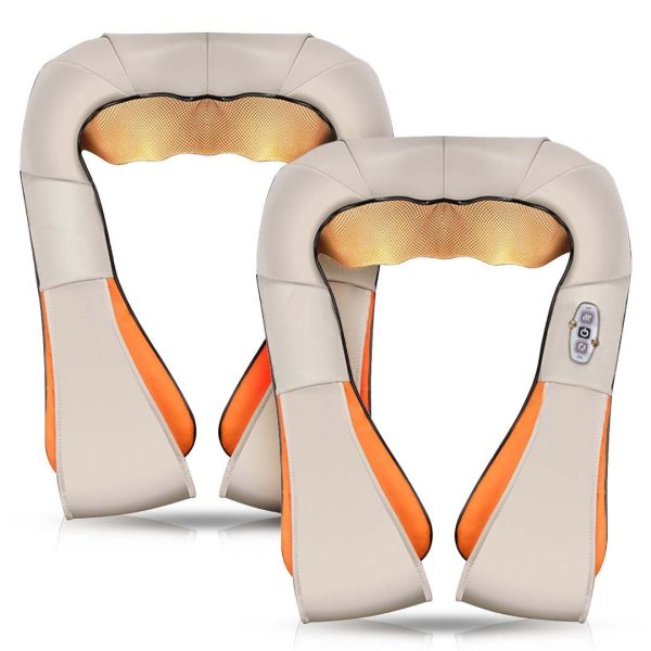 Electric Kneading Neck Shoulder Arm Body Massager With Heat Health Care