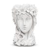 Resin Creative Goddess Head Statue Planter Bonsai Flower Succulent Pot Decor