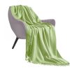 Acrylic Knitted Throw Blanket Solid Fringed Warm Cozy Woven Cover Couch Bed Sofa Home Decor