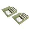 Flip Top Underwear Storage Box Foldable Wardrobe Partition Drawer Home Organiser
