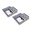 Flip Top Underwear Storage Box Foldable Wardrobe Partition Drawer Home Organiser