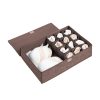 Flip Top Underwear Storage Box Foldable Wardrobe Partition Drawer Home Organiser