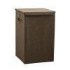 Collapsible Laundry Hamper Storage Box Foldable Canvas Basket Home Organiser Decor