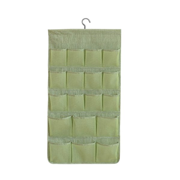 Double Sided Hanging Storage Bag Underwear Bra Socks Mesh Pocket Hanger Home Organiser