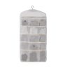Double Sided Hanging Storage Bag Underwear Bra Socks Mesh Pocket Hanger Home Organiser