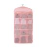Double Sided Hanging Storage Bag Underwear Bra Socks Mesh Pocket Hanger Home Organiser