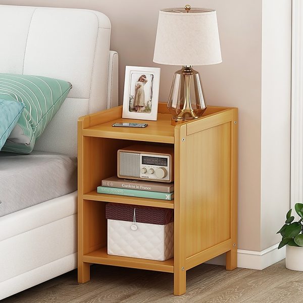 Arizona Bamboo Bedside Table Nightstand Storage Bedroom Sofa Side Stand,