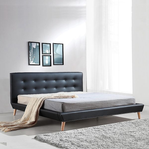 Arden PU Leather Deluxe Bed Frame