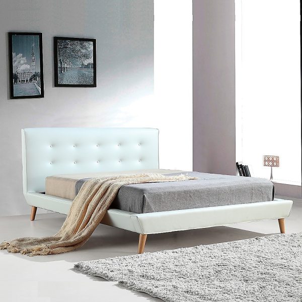 Arden PU Leather Deluxe Bed Frame