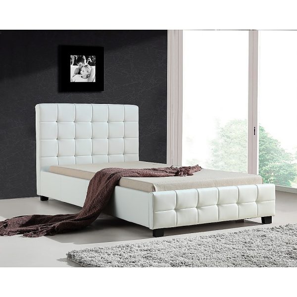 Air King Single PU Leather Deluxe Bed Frame