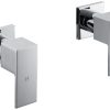 Chrome Bathroom Shower / Bath Mixer Tap Set Electroplated