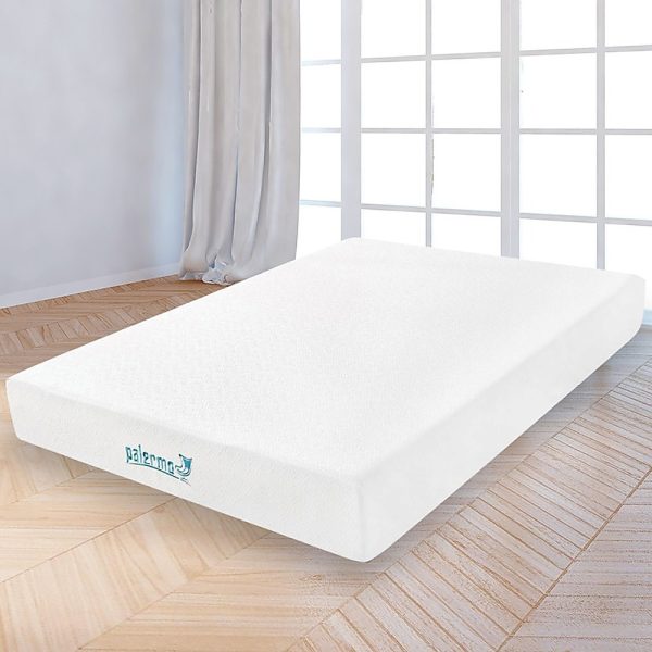 Auburn 25cm Gel Memory Foam Mattress – Dual-Layered – CertiPUR-US Certified