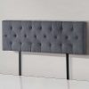 Linen Fabric Bed Deluxe Headboard Bedhead