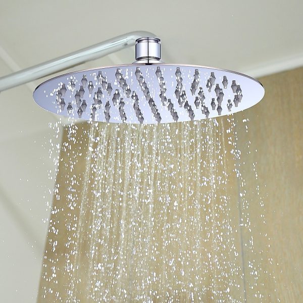 200mm Shower Head Round 304SS Electroplated