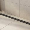 Tile Insert Shower Bathroom Grate Drain w/Centre outlet Floor Waste