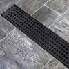 Bathroom Shower Grate Drain w/Centre outlet Floor Waste