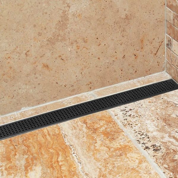 Bathroom Shower Grate Drain w/Centre outlet Floor Waste