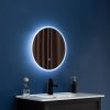 LED Wall Mirror Bathroom Mirrors Light Decor Round
