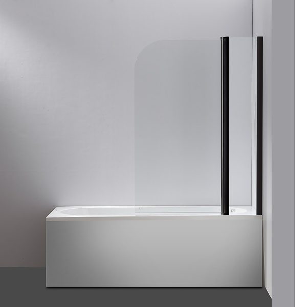 180° Pivot Door 6mm Safety Glass Bath Shower Screen By Della Francesca