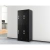 Four-Door Office Gym Shed Storage Locker,