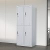 Four-Door Office Gym Shed Storage Locker,