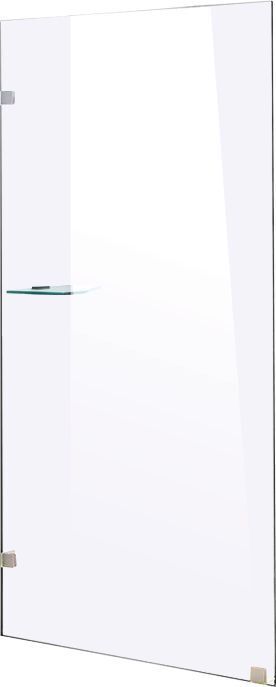 Frameless 10mm Safety Glass Shower Screen