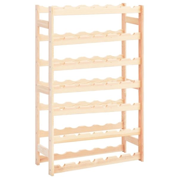 Wine Rack for Bottles Solid Wood Pine