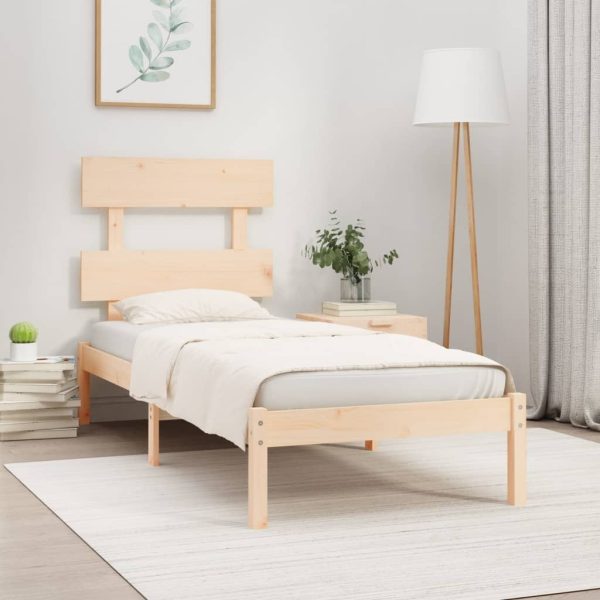 Wepar Bed Frame Solid Wood